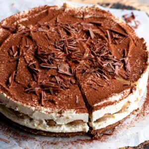 No Bake Tiramisu Cheesecake - Inside The Rustic Kitchen